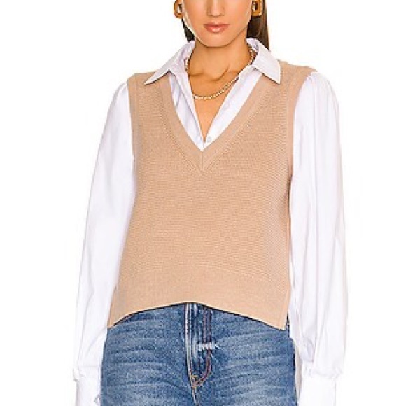 Veronica Beard Mixed Media Vest - Picture 9 of 13